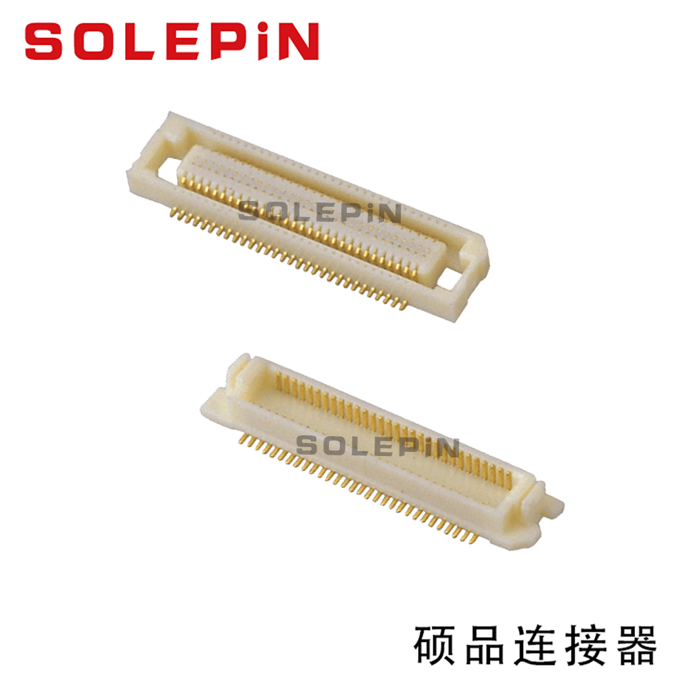 0.6mm molex 板对板连接器  合高2.6 PIN 10-120