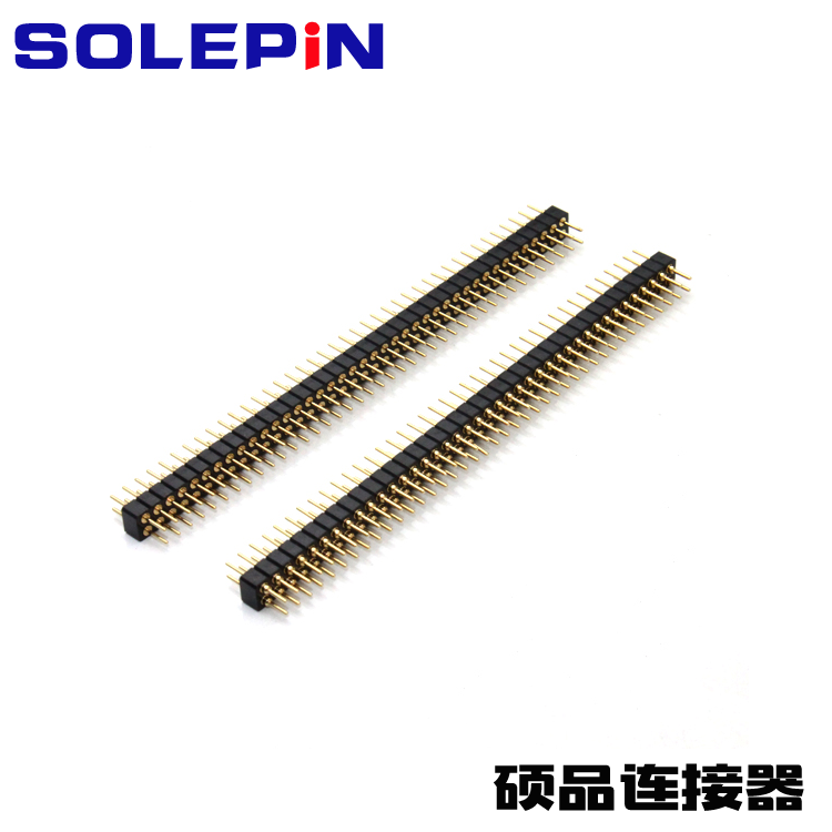 2.0mm Double Row Machined Pin Header