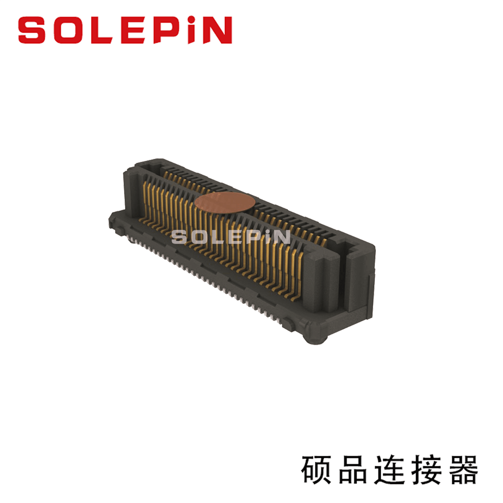 0.5mm Pitch Samtec板对板连接器 合高5mm PIN 10-120