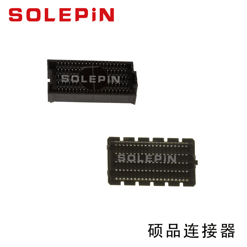 1.27mm Pitch SEAM/SEAF 200Pin 高速板对板 56Gbps