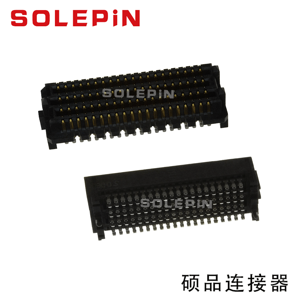 1.27mm Pitch SEAM/SEAF 160Pin 高速板对板 56Gbps