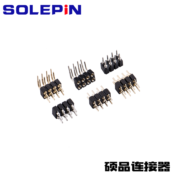 2.0mm 2x4P Straight Machined Pin Header