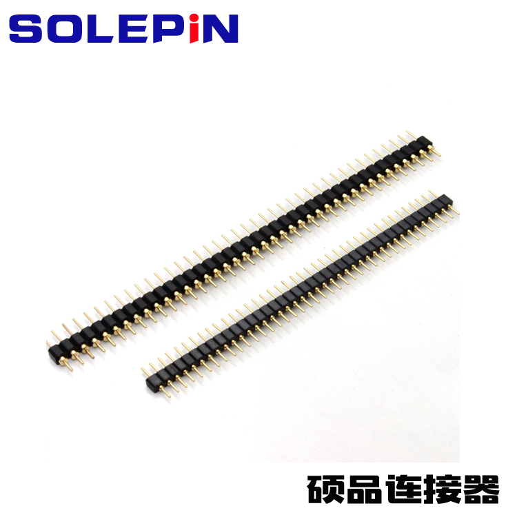 2.54mm Single Row Straight Machined Pin Header