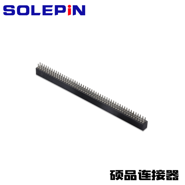 2.0mm Single Socket Dual Row Machined Female Header