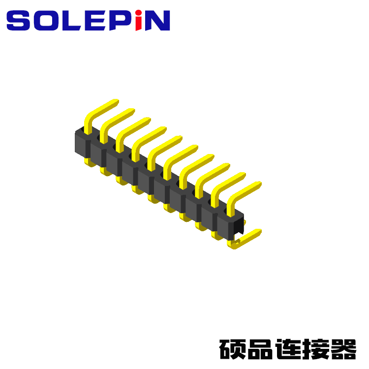 Pin Header 2.54mm 1 Row H=2.5mm C Type