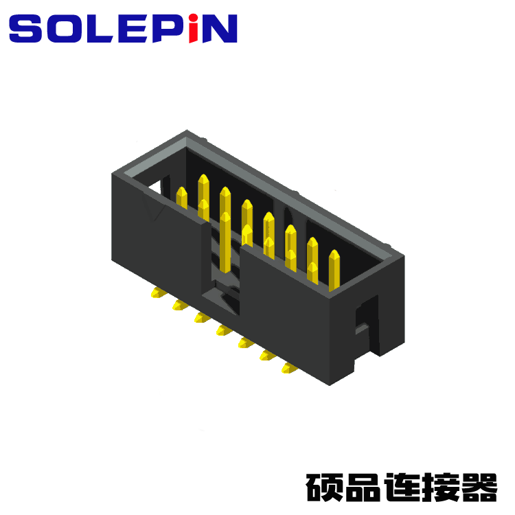 Box Header 2.54mm SMT Right Angle  Straight Type