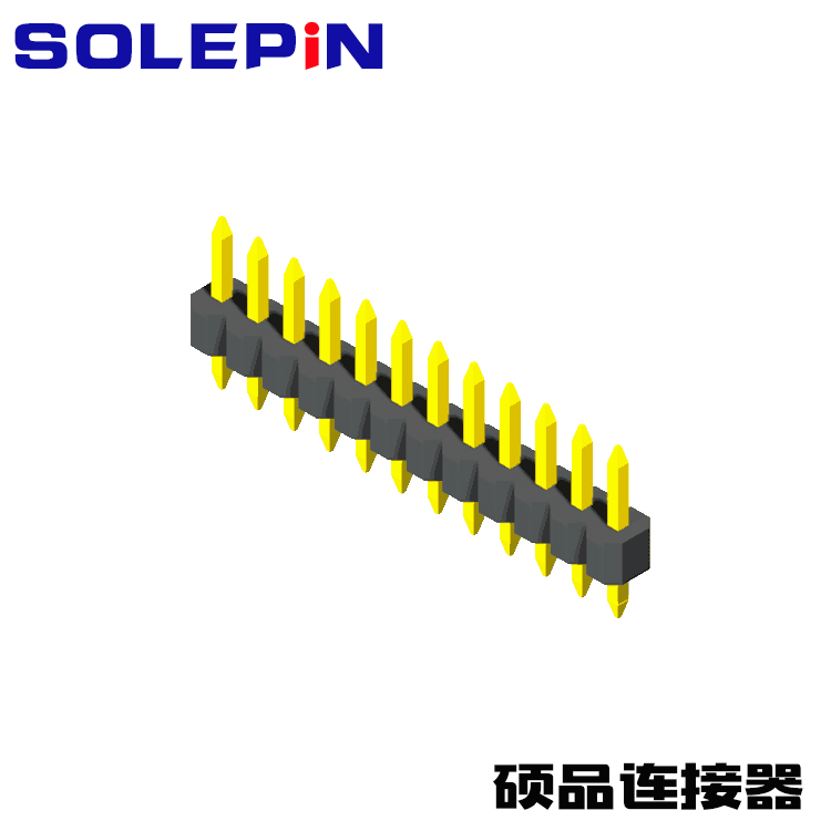 Pin Header 1.0mm 1 Row H=1.0mm Straight Type